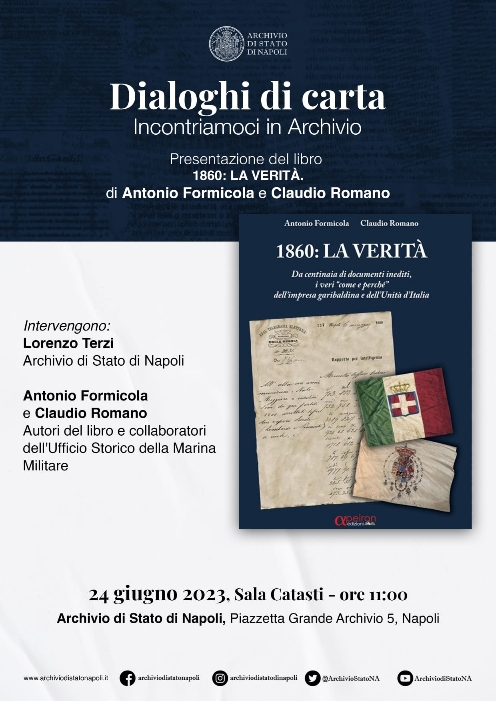 1860 La Verit di Antonio Formicola e Claudio Romano Sabato la